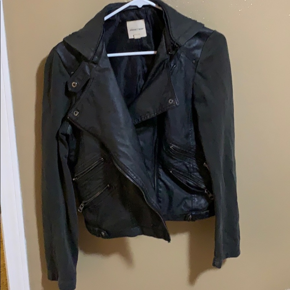 Leather jacket